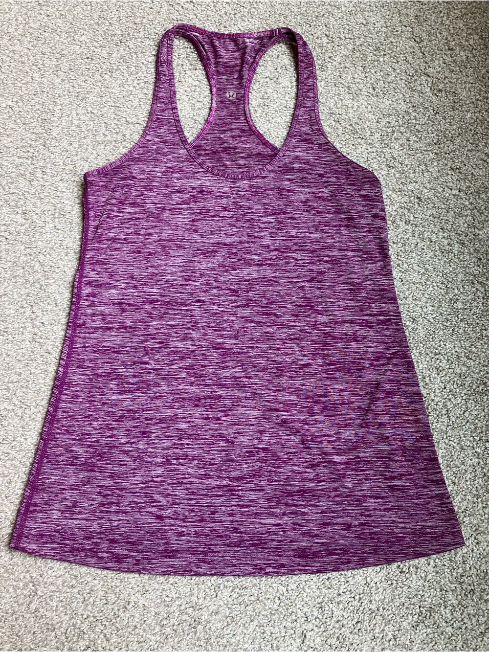 Lululemon Heather Purple Racerback Tank